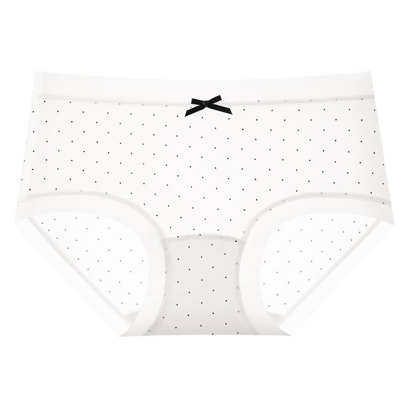 Women s Summer Thin 10A Bacteriostatic Mulberry Silk Crotch Extended Crotch Ice Silk Trackless Briefs M