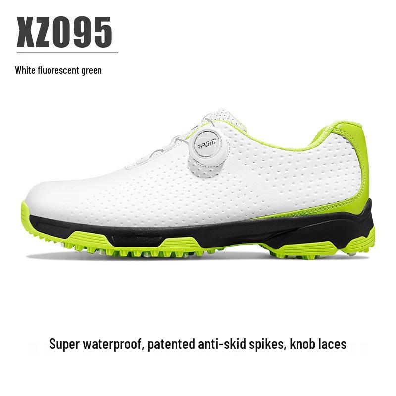 

PGM Men s Summer Golf Sneakers with Rotating Laces, Breathable Design 39