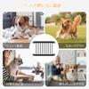 Pet Gate Dog Fldofaves Low Type Dog Gate Pet Fence Dog Gate Dog Gate for Small Dogs Medium Dogs Indoor Width Height 60cm Black 45cm-115cm