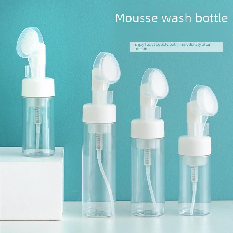 

Бутылка для пенящегося средства для очищения лица и волос 150ml прозрачный