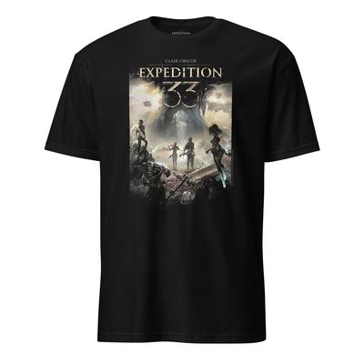 Clair Obscur Expedition 33 Algodão Presente Novo Design Fãs de Jogos Roupas Camisetas para Homens Merch Camiseta Lavagem Vintage Tops de Gamer