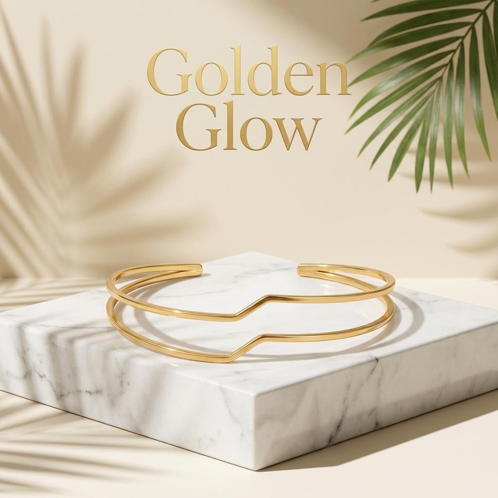 Minimalist Irregular Wave Hollow Upper Arm Cuff Bracelet Boho Adjustable Open Armband Body Jewelry For Women