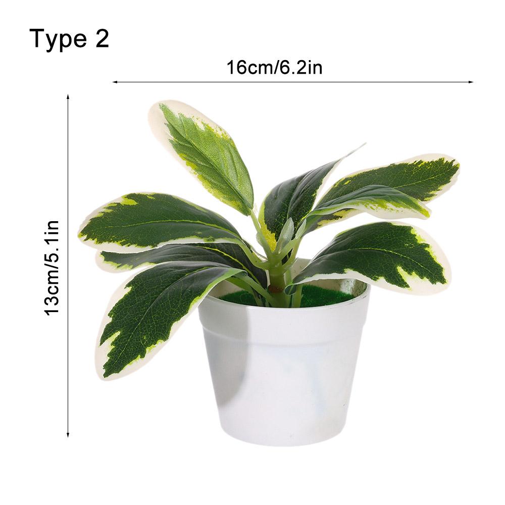 Scenery Model Home Decoration Party Supplies Artificial Plants Bonsai Lifelike Greenery Potted Faux Grass Simulation Scindapsus