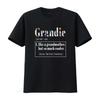 Grandie Like Grandmother Cooler Birthday Mothers Day Cute T Shirt Vintage Washed Homme Breathable Unisex Fashion Stretched