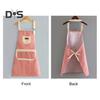 Ladies Cooking Apron Adjustable Strap Convenient Easy Cleaning Strap Apron Pinafore