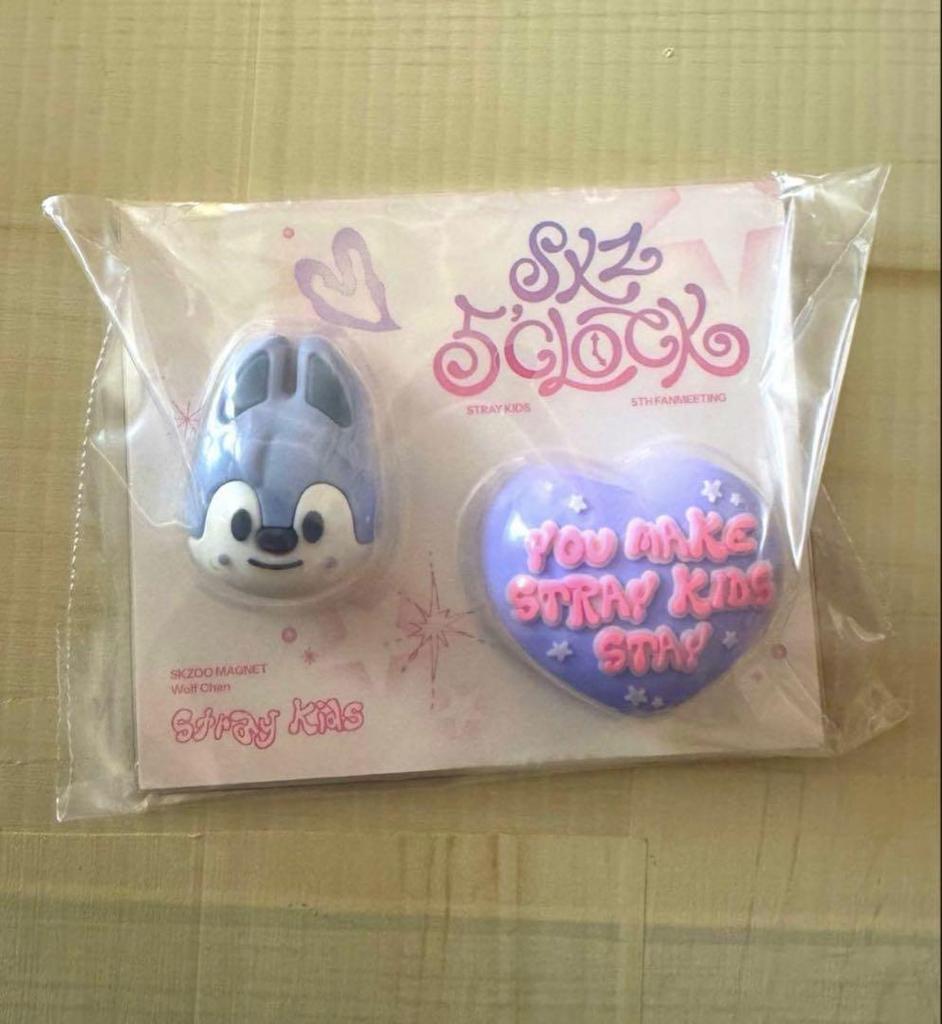 [USED] StrayKids skzoo SKZ Fan Meeting Wolfchan Magnet