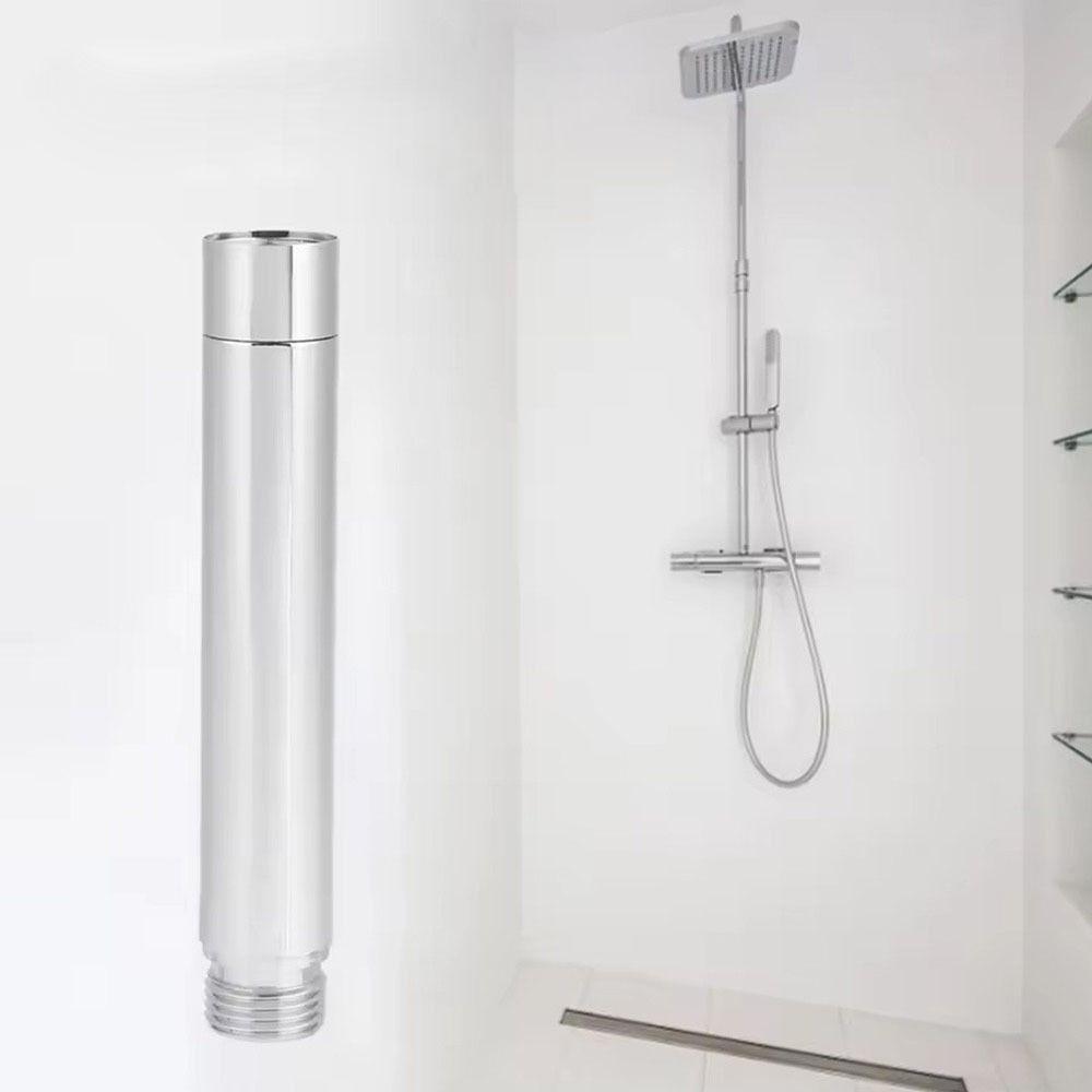 Stainless Steel Shower Head Extension Pipe Adjustable 10cm/15cm/20cm/25cm/30cm Round Shower Arm Shower Extension Tube