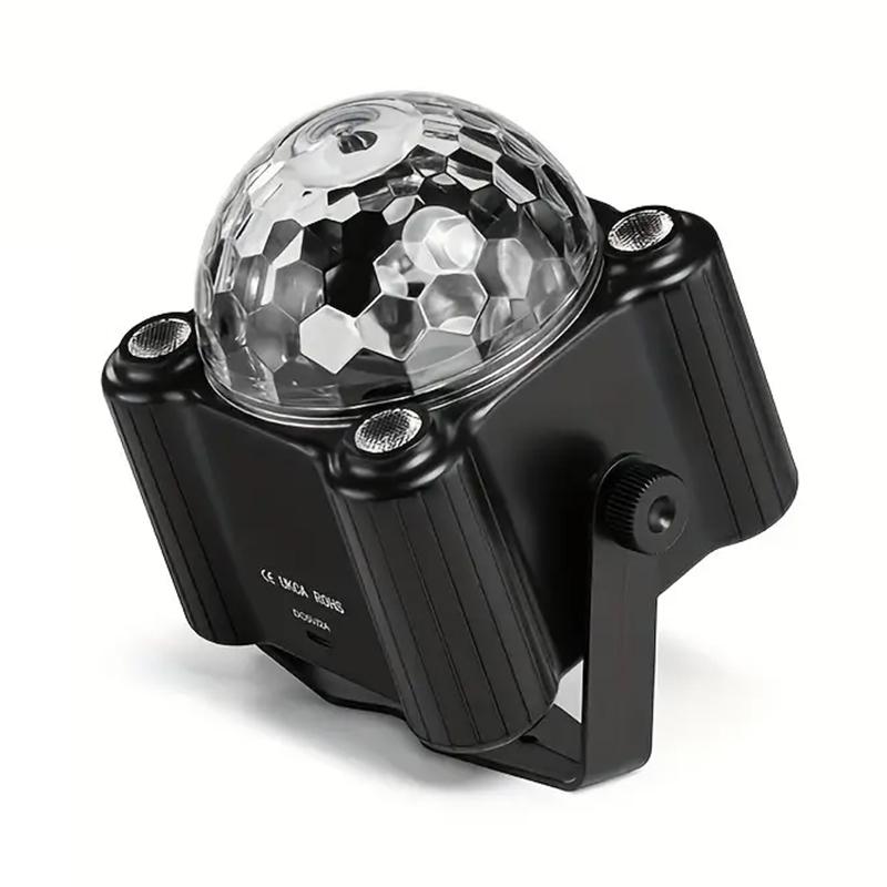 

Party Lights Disco DJ Ball Night Light Sound Activated LED Light 6 Colors For Home Room Dance Party Halloween Decor