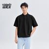 Benlai Men's 2026 Summer Loose Fit Knit Polo T-Shirt BRL460022