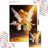 Tinker Bell Diamond Painting Full Diamond Art Craft Ornaments Handmade Living Room Decoration Background