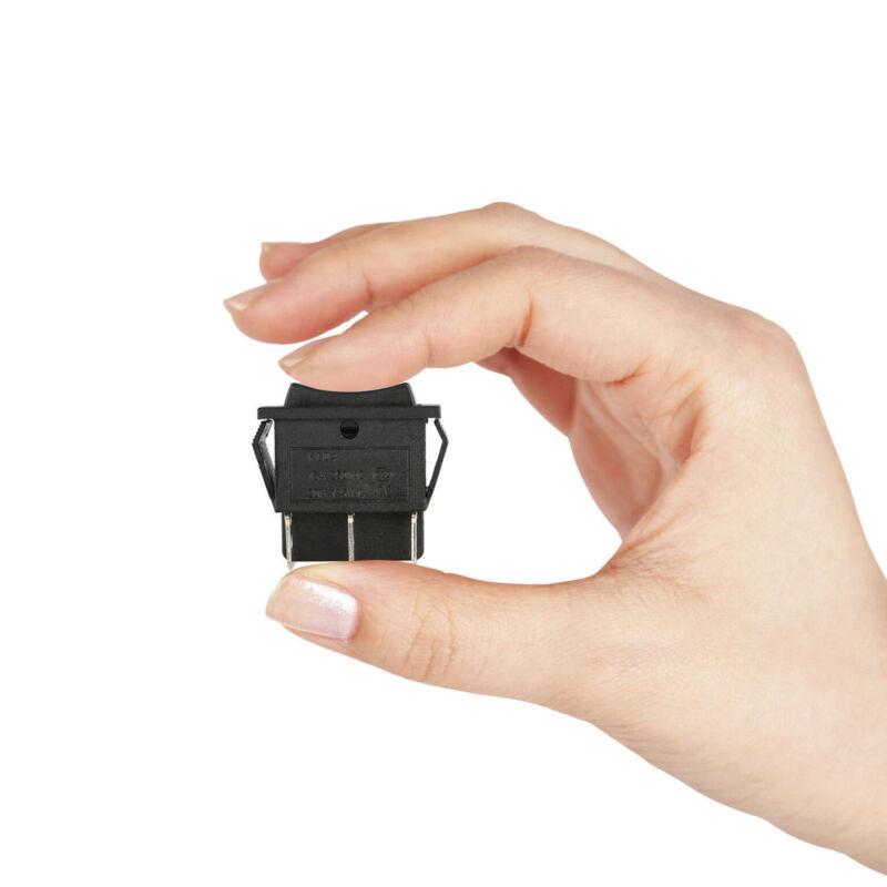 Plastic+Metal Rocker Switch 6 Pins 1.26x1.02x1.30inches Replacement Equipment