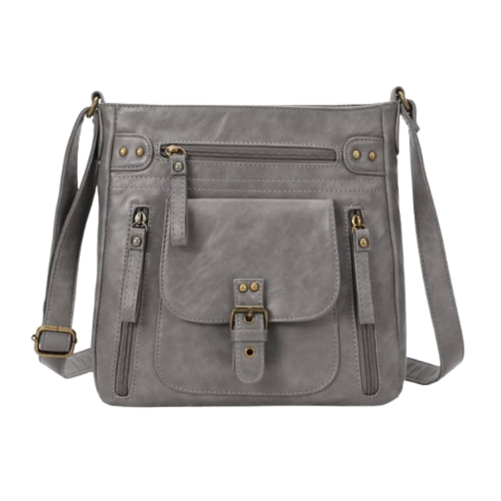 

Large capacity shoulder bag for shoulder crossbody many 4 colors [seizar] women, bag, bag, 3-way, pockets, (gray) сірий колір