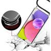 Coque de Protection - PROSHOP - Samsung Galaxy A03S - Souple - Anti-Choc - Rouge avec Cordon