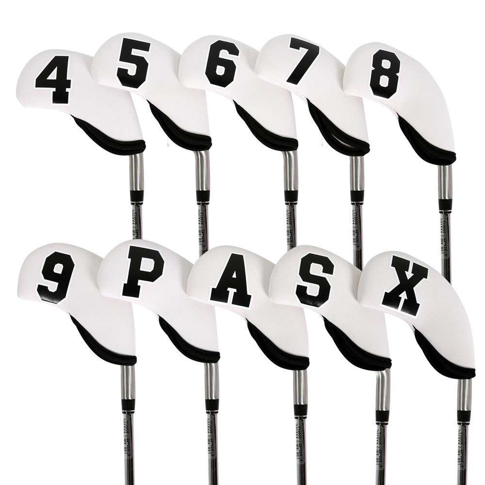 Cover With Number Design Golf Iron Headcover Golf Iron Covers Set Golf Head Cover Protector Case