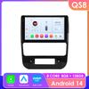Hizpo 8Core Qualcomm Snapdragon 360° Cam Carplay Android Car Radio for Peugeot 406 1994-2005 GPS FM 2din Autoradio Car Multimedia AI Voice Bluetooth