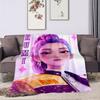 Kpop Demon Hunters Rumi Blanket Suitable All Seasons Soft Comfortable Sofa Office Home Blanket Holiday Birthday Gift Blanket Suitable For All Seasons 