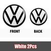 XJBRL1 For VW Car Original Front Grill Rear Trunk Emblem Lid Covers Logo Sticker For Volkswagen Golf 6 Mk6 7 7.5 8 VARIANT Polo 2013- QQ15