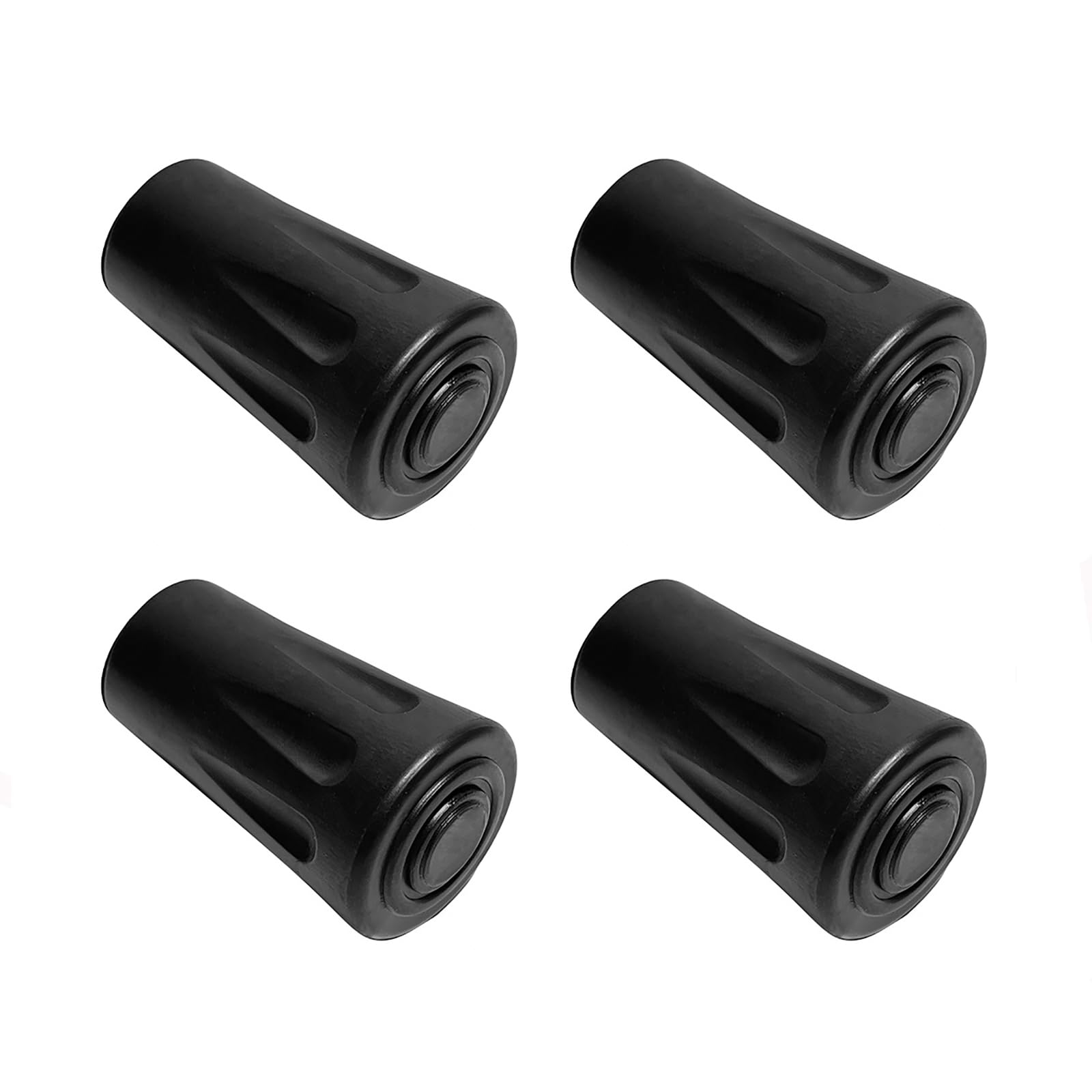 

ALLVD Climbing Lever Rubber Cap 4 Pieces Anti-slip Protection Walking Climbing cane foot cover 4 pieces