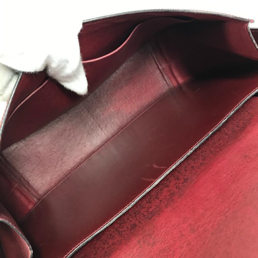 HERMES vintage Wood handle 2WAY Bag Shoulder Bag 2WAY Bag Hand Bag