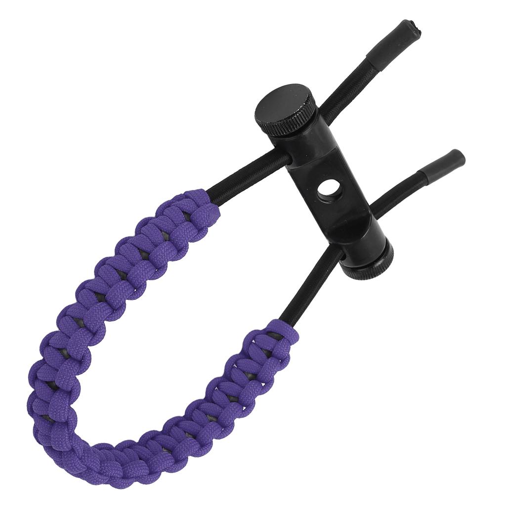 Compound Bow Wrist Sling Wrist Strap Braided Cord Rope Adjustable for Training Exercising