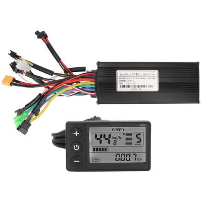 DC 24V 36V 48V 30A Sine Wave Controller S866 LCD Display Electric Bike Motor Controller Kit for