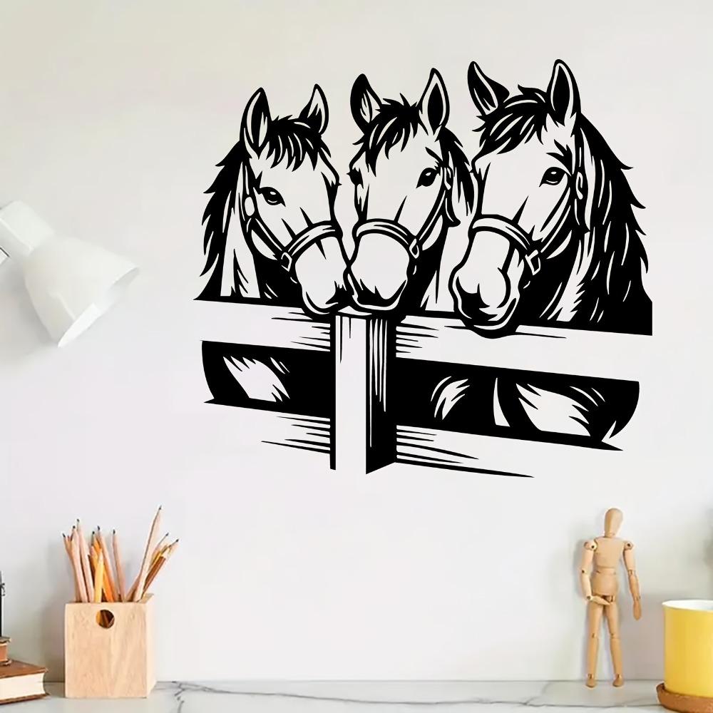 Horse Head Metal Wall Art Realistic Statue Mural Weather Resistant Garden Farm Fence Decor Gift For Horse Lovers Christmas New Year