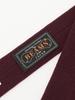 [BEAMS PLUS] Wool Knit Cable Tie for Men, Burgundy, Free Size 38440142840