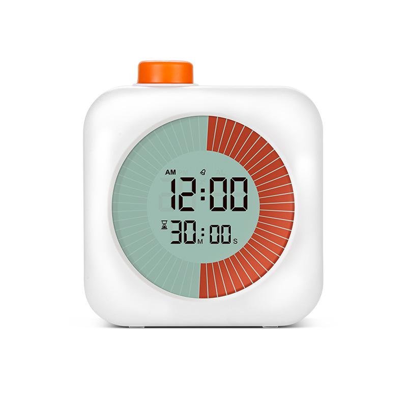 Silent Visual Timer with Alarm – Multi-Functional Clock for Students