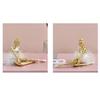 Elegante Harzskulptur einer Balletttänzerin Ballerinen-Figur Tanzendes Mädchen Statue Ornament zur Verschönerung jedes Raumes