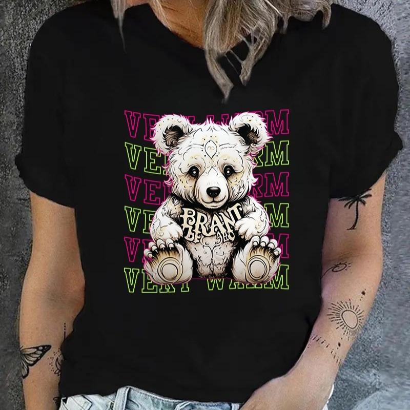 

Women s Solid Color Crew Neck T-Shirt, Breathable Cotton, Hot Days & Casual Gatherings XXL