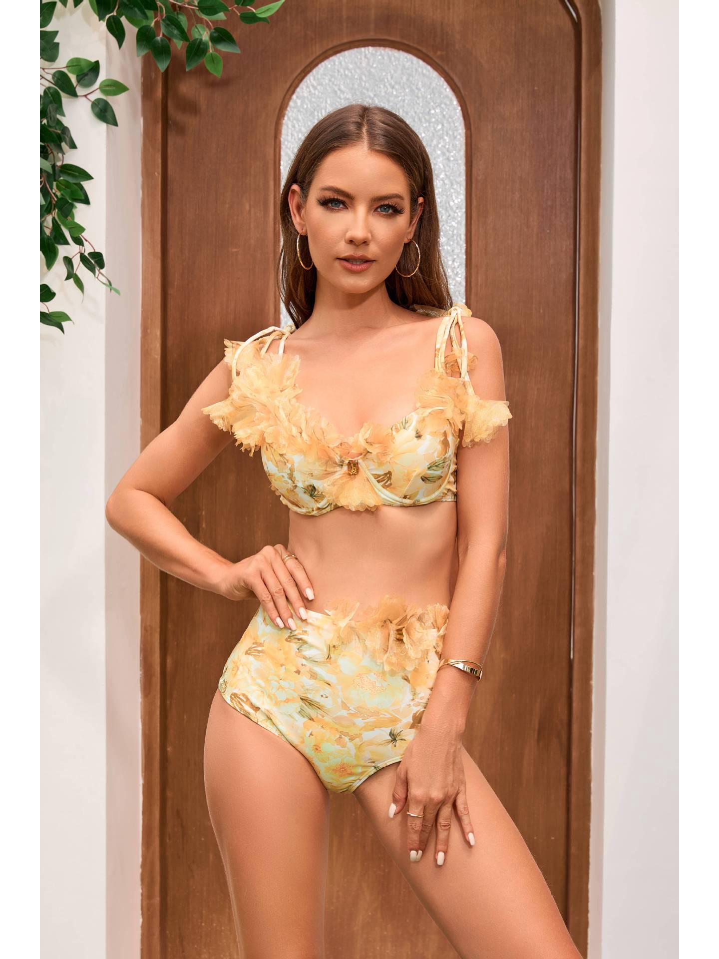 

Купальник с принтом бабочек, с открытой спиной - Сексуальная пляжная одежда для отпуска для женщин XL