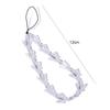 Rope Resin Charming Telephone Cord Butterfly Phone Chains Beaded Chain Mobile Strap Anti-Lost Rope