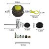 27cm Packaging Size Compatible With RY15526 Lawn Maintenance Trimmer Head Kit