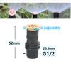 Garden Sprinkler 360° Rotation Irrigation Watering System Automatic Agriculture Lawn Farm Greenhouse Plant Watering Sprinkler