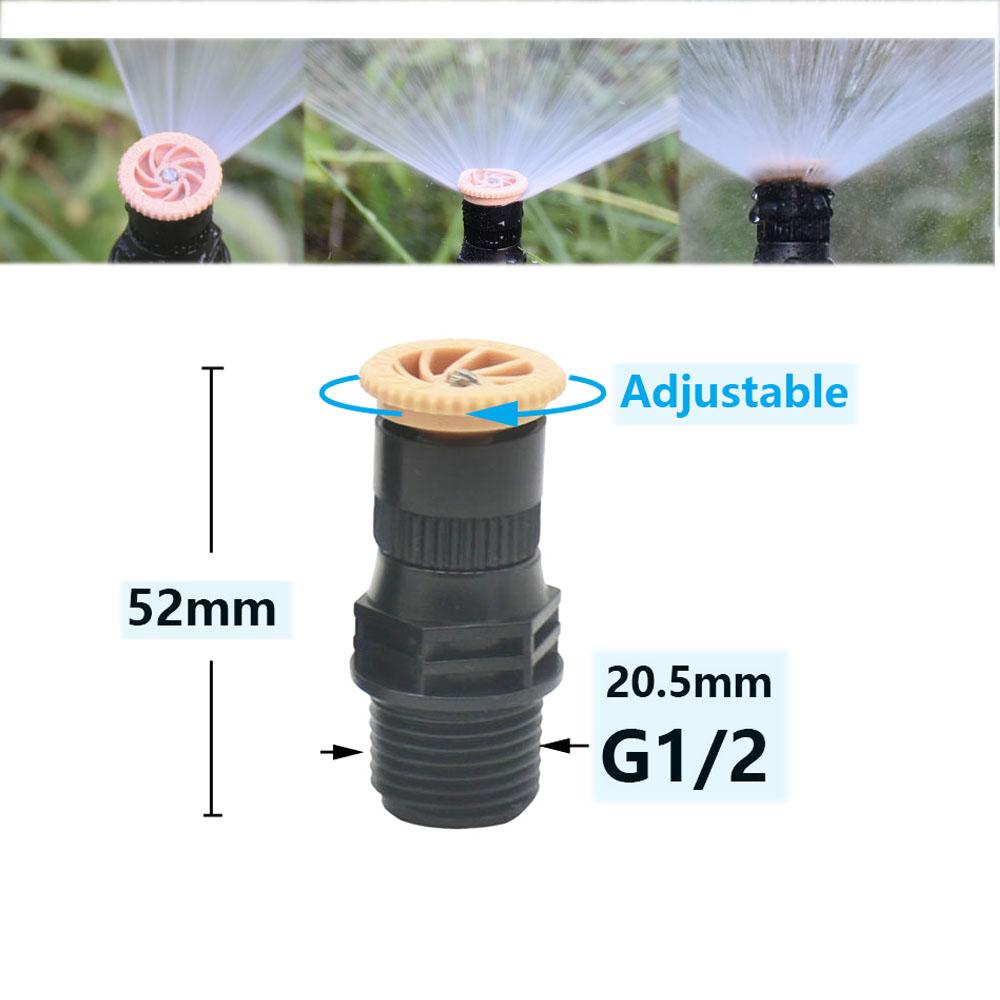 Garden Sprinkler 360° Rotation Irrigation Watering System Automatic Agriculture Lawn Farm Greenhouse Plant Watering Sprinkler