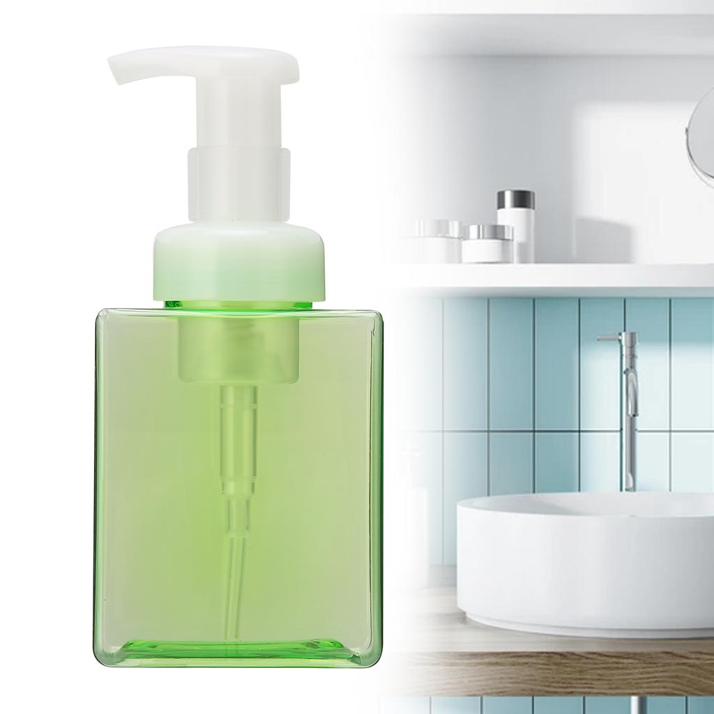 Plastikowa butelka do spieniania mydła Pusta butelka do ponownego napełniania dozownik do spieniania 250 ml