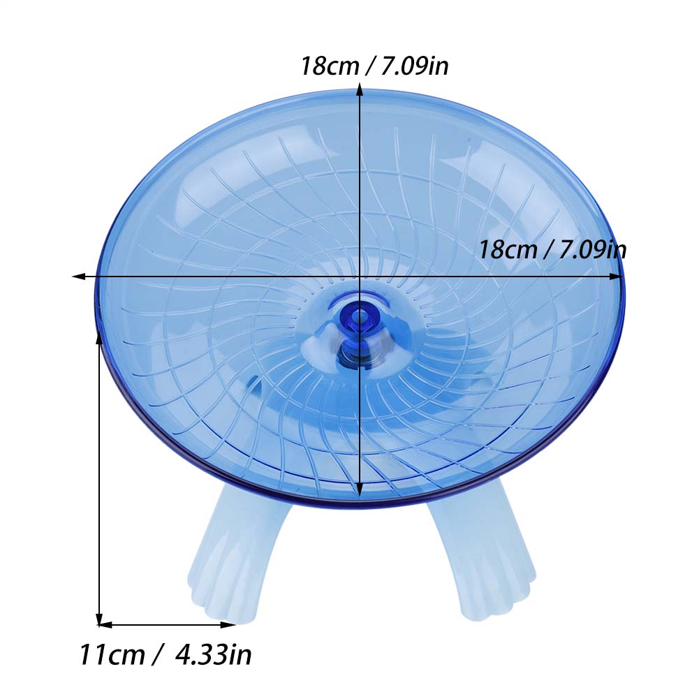 Plastic Wheel Silent Exercise Roller for Mice Hamster Blue