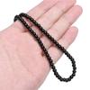 38cm/Str Glass Round Bead Chain for Necklace Bracelet DIY Jewelry Making 4-10mm