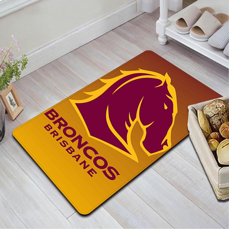 Brisbane Broncos Rug Floor Mat for Living Room or Bedroom Soft and Comfortable Carpet a Gift for Birthday and Holiday.ZFF0913137