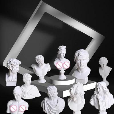 Home Decoration Molds Portrait Plaster Mold Scented Candle Mold DIY Handmade Soap Candle Silicone Molds Accessories Tools