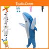 Flamingo Clown Shark Pig Koala Animal Inflatable Suit Cosplay Party Halloween