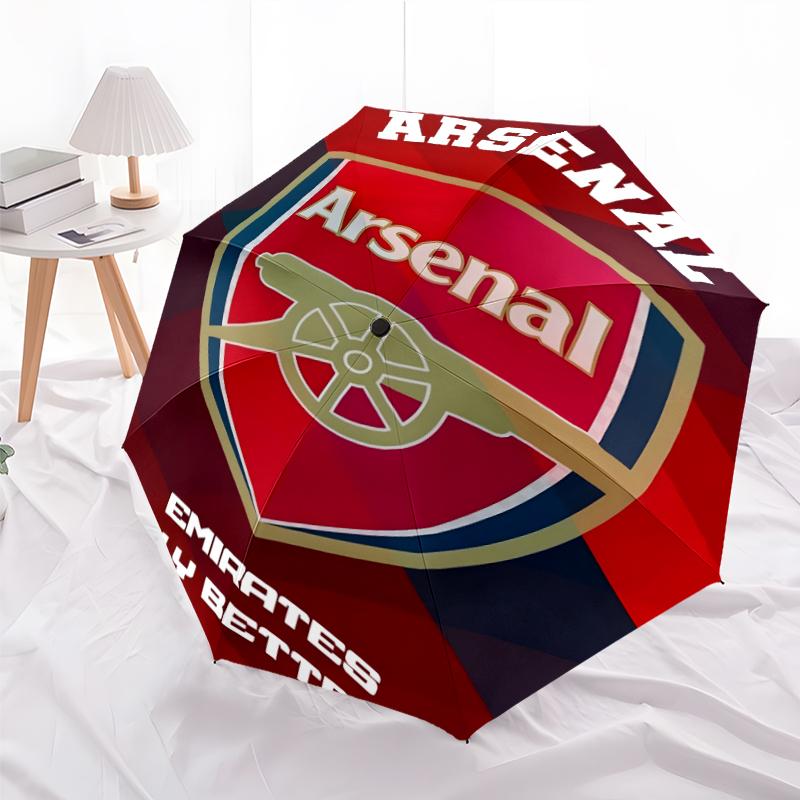 1pc A-Arsenal6 Umbrella, Sun Protection, And UV Shielding. It Has Eight Sturdy Ribs for Outdoor Use And Perfect As a Holiday Gift