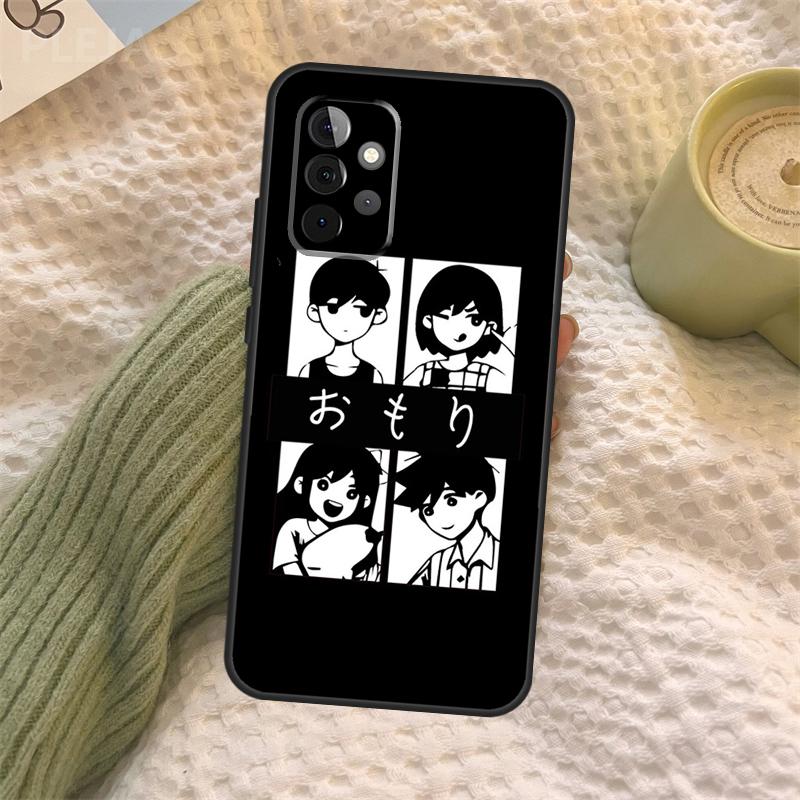 Omori For Samsung Galaxy A34 A54 A14 A13 A52S A33 A53 A73 A12 A22 A32 A52 A72 A71 A51 Phone Case