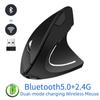 Dual-Mode Bluetooth 5.0 Wireless & 2.4G Charging Vertical Mouse