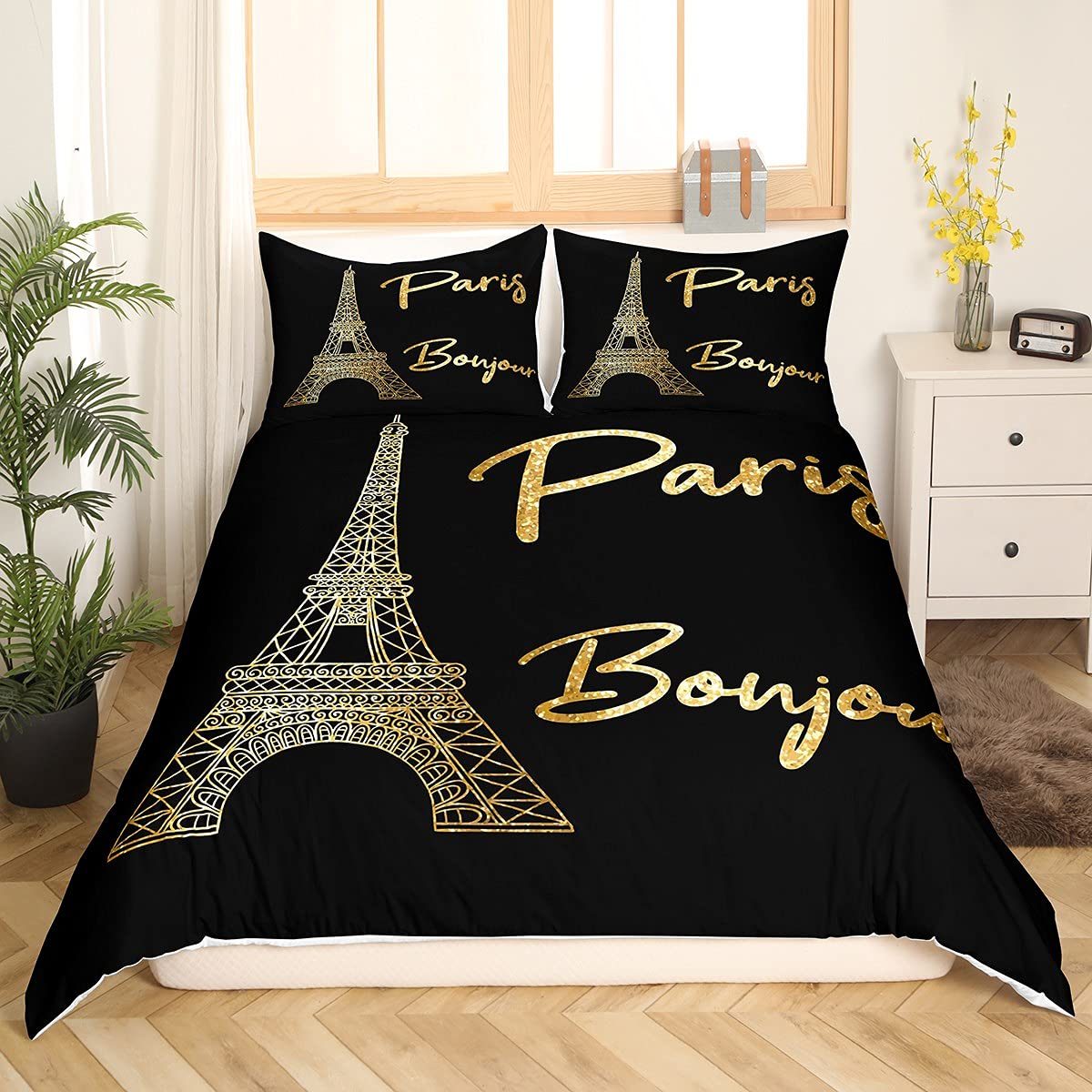 

Polyester Comfortable Stylish Pattern Duvet Cover Set With Duvet Cover And Pillowcases King Queen Twin Sizes For All Ages EU single(135x200cm)