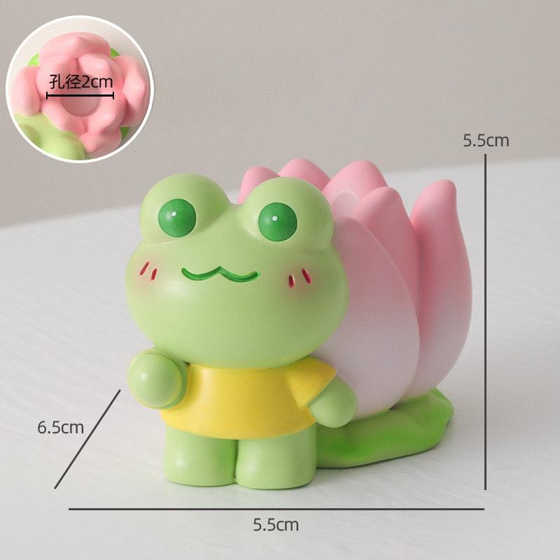 New Cute Pet Toothbrush Storage Rack Resin Ornament Cartoon Creative Children's Festival Gift Bathroom Toothbrush Rack
