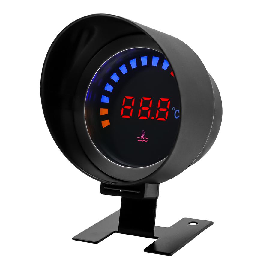 12/24V Car Truck Boat Digital LCD Waterproof Temperature Gauge with Sensor(10mm)