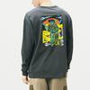 Vans X Duyanaizi Collaboration Fun Pattern Long Sleeve T-Shirt Men Tops Gray VN0A5F421O7