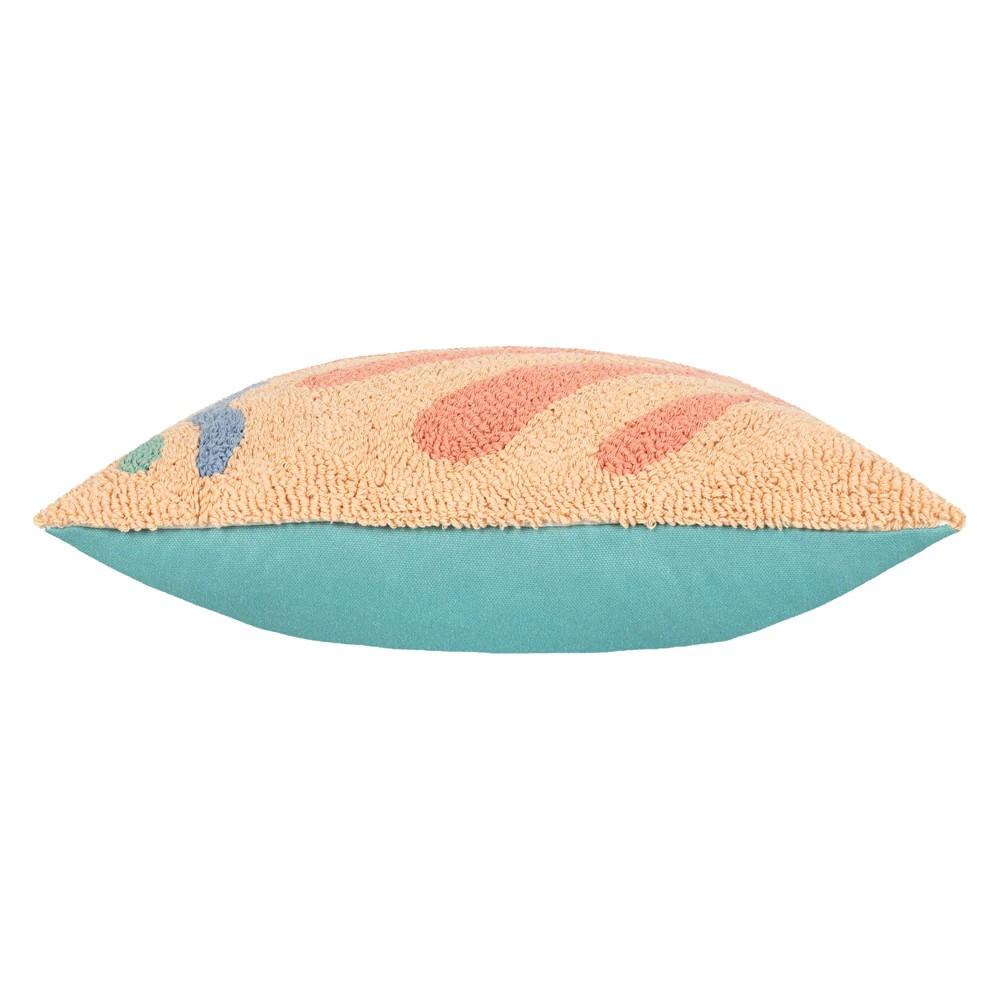 Heya Home Knitted Coral Cushion Cover