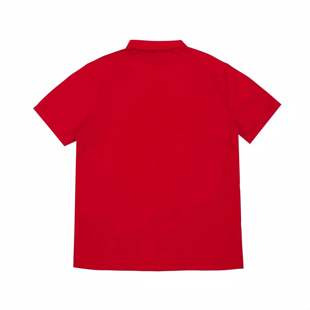 Nike Pánské polo tričko s krátkým rukávem Dri-Fit Golf odvádějící vlhkost a prodyšné Červené AJ5480-657